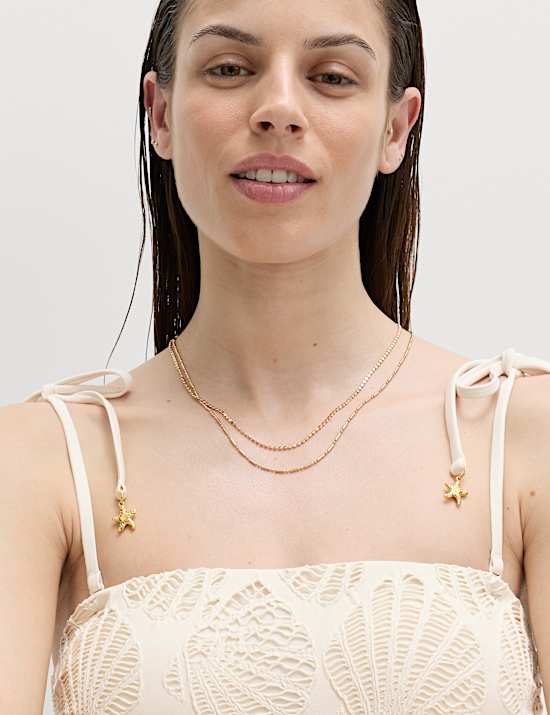 Bandeaubadpak met structuurdessin