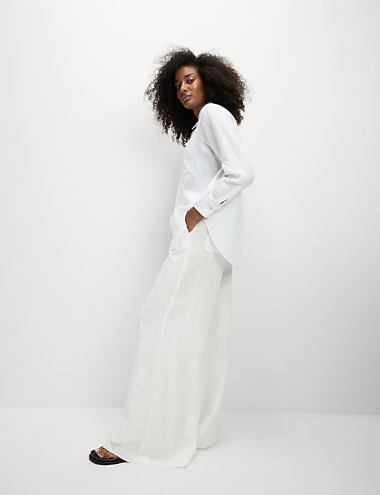 Pure Linen Relaxed Shirt