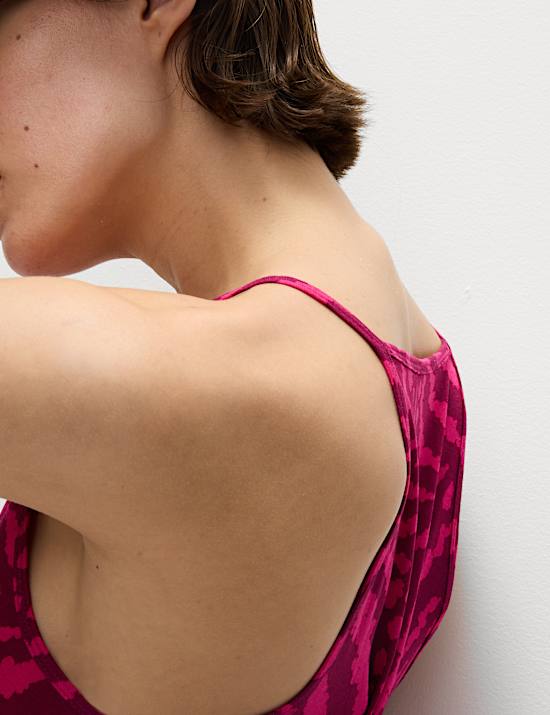 Jersey Printed Midaxi Beach Dress