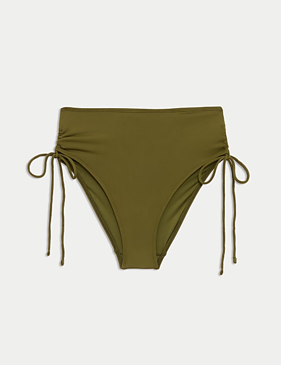 Tummy Control High Waisted Bikini Bottoms