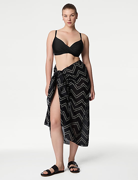 Wired Padded Plunge Bikini Top D-G