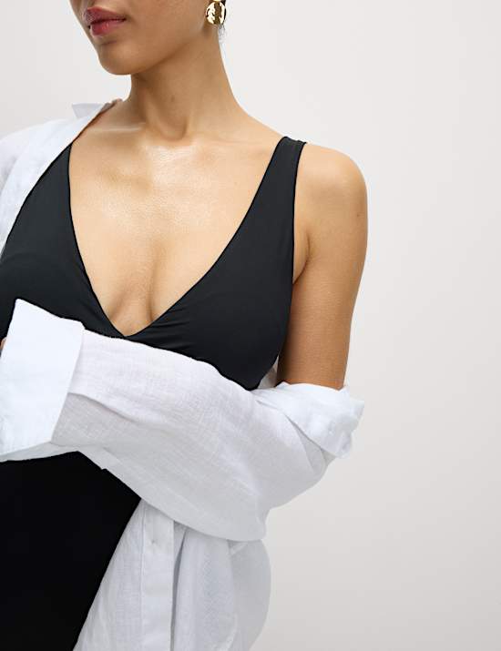 360 Tummy Control Plunge Swimsuit