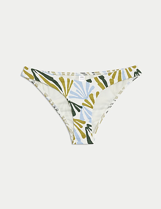 Printed Bikini Bottoms