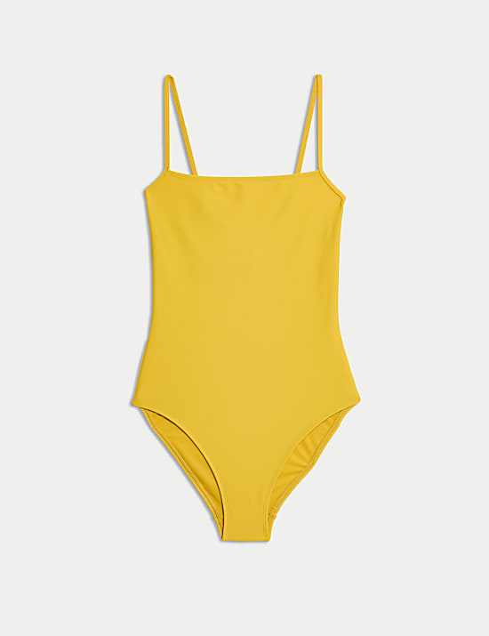 Maillot de bain &agrave; encolure carr&eacute;e