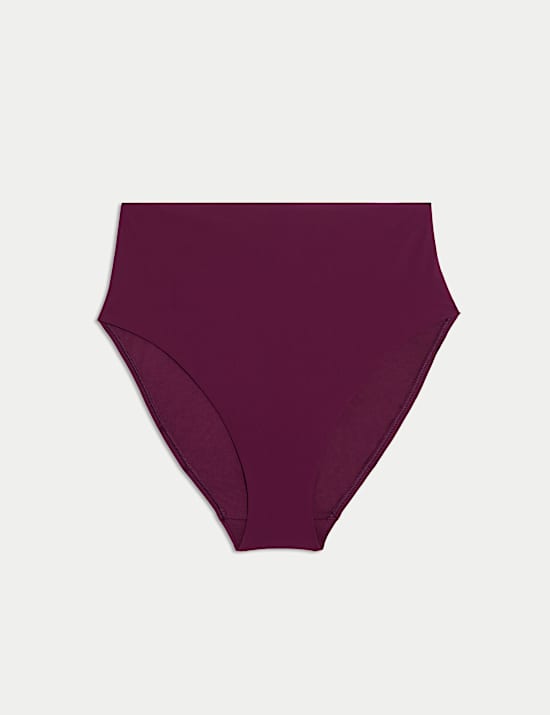 Tummy Control High Waisted Bikini Bottoms