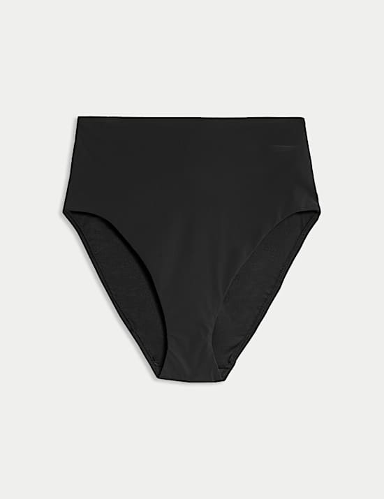 Tummy Control High Waisted Bikini Bottoms