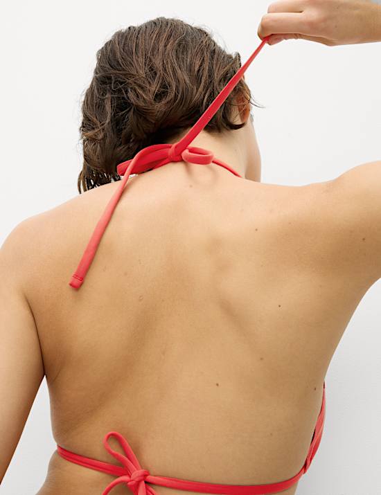 Gepolstertes Triangle-Bikinioberteil