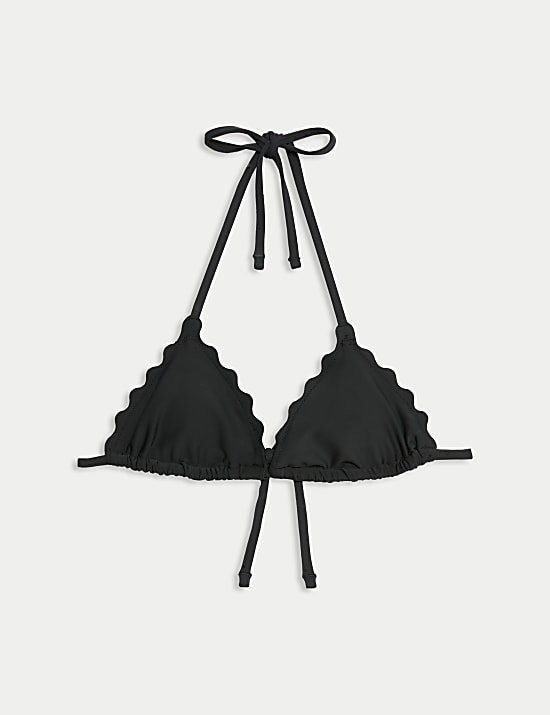 Neoprene Padded Triangle Bikini Top