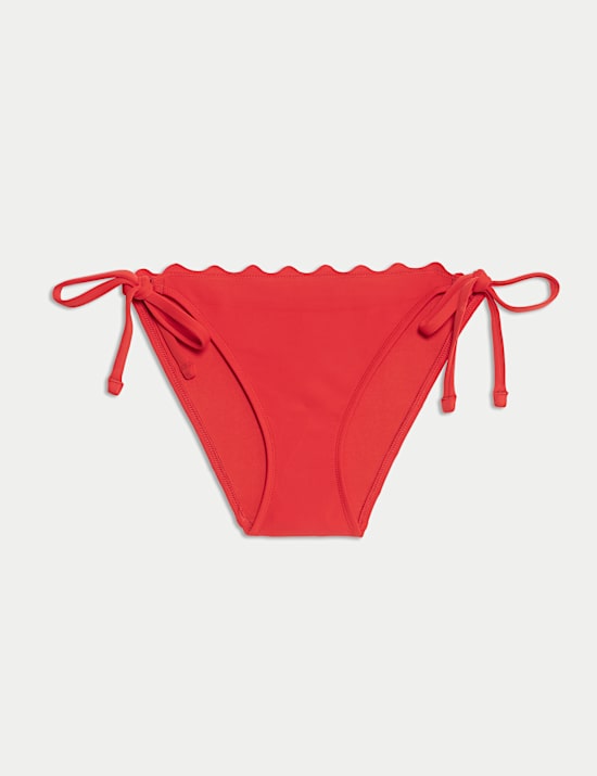 Neoprene Tie Side Bikini Bottoms