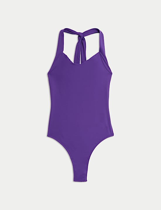 Tummy Control Halterneck Swimsuit