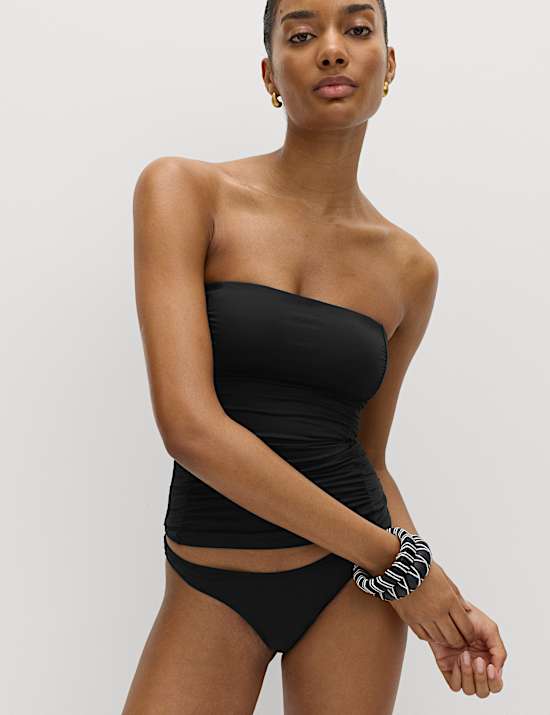 Tummy Control Ruched Tankini