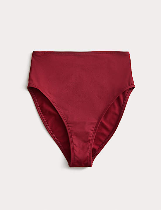 Sculpt High Waist High Leg Bikini Bottoms