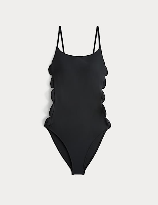 Padded Side Detail Bandeau Swimsuit