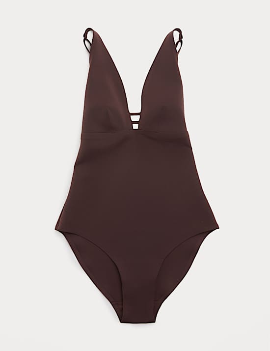 Sculpt Bonded Plunge Swimsuit