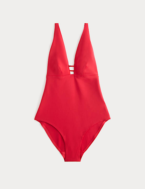 Sculpt Bonded Plunge Swimsuit