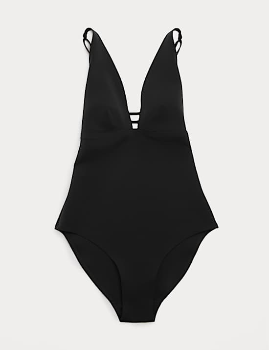 Sculpt Bonded Plunge Swimsuit