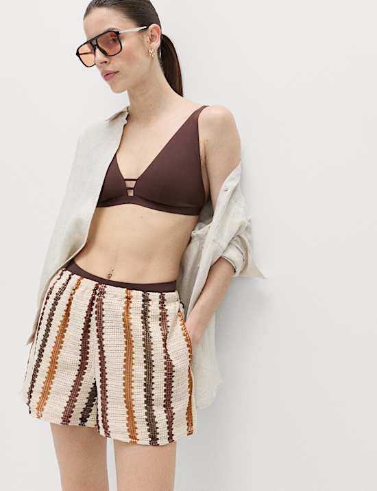 Sculpt Plunge V-Neck Bikini Top