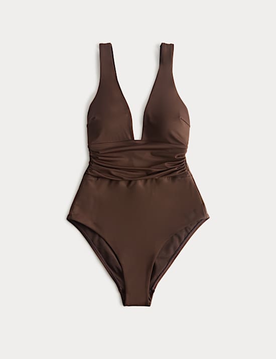 Tummy Control Deep Plunge Swimsuit