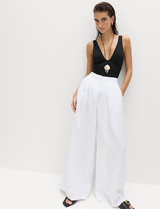 Tummy Control Deep Plunge Swimsuit