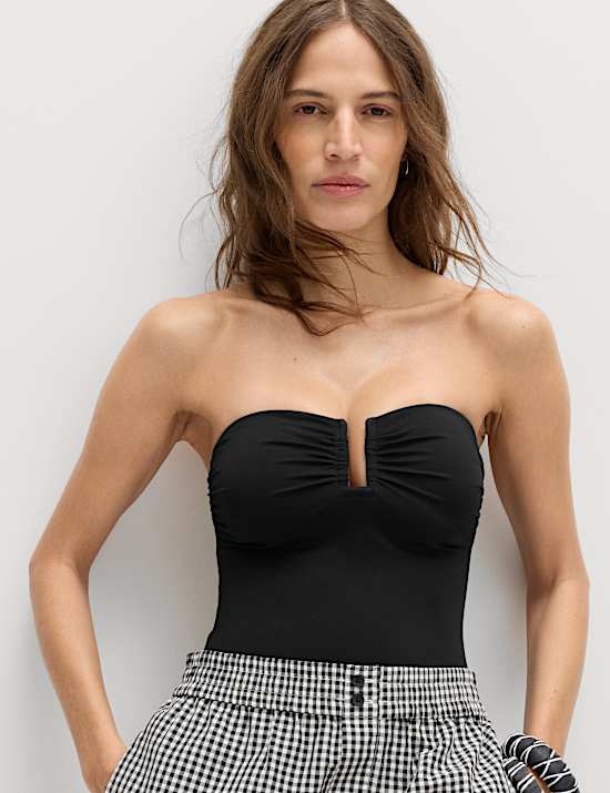 Padded U-Notch Swimsuit