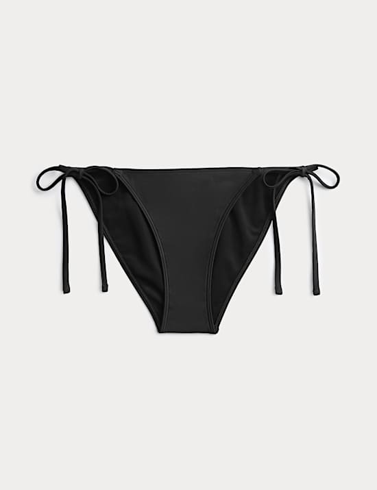 Bas de bikini &agrave; nouer sur les c&ocirc;t&eacute;s