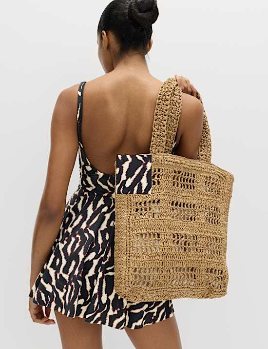 Robe de bain imprim&eacute;e