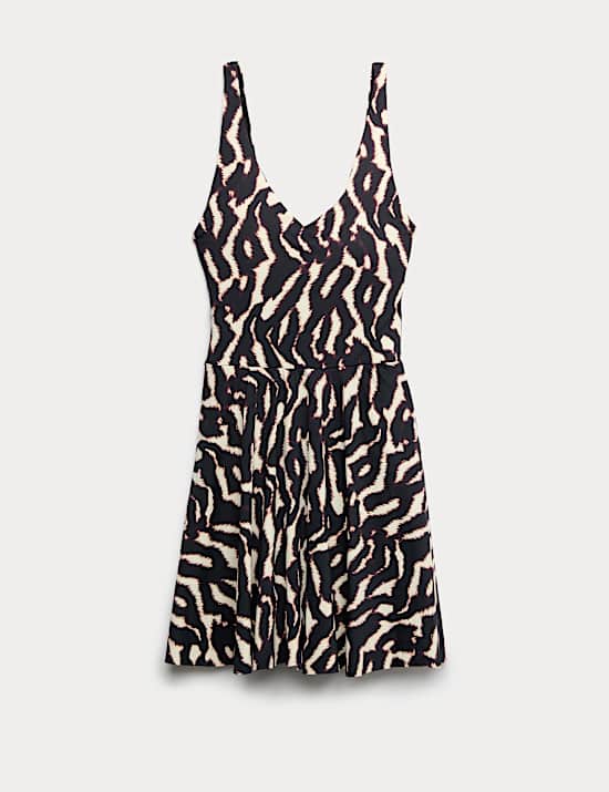 Robe de bain imprim&eacute;e