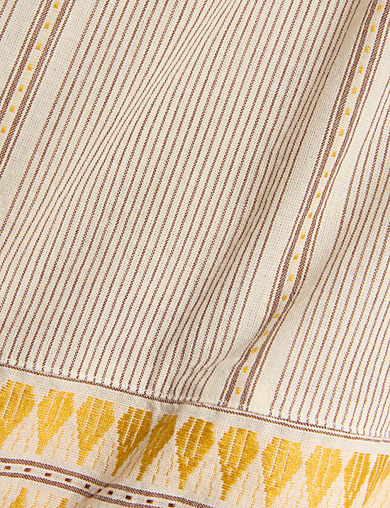 Cotton Rich Jacquard Beach Shorts