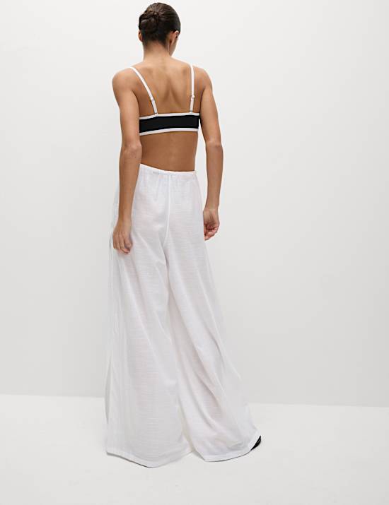 Pure Cotton Beach Trousers