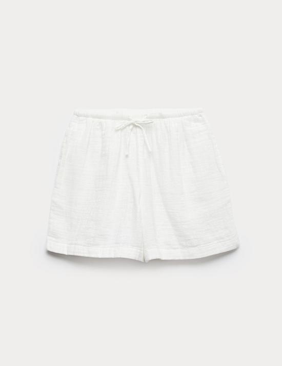 Pure Cotton Double Cloth Shorts
