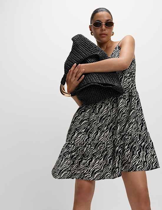 Mini Tiered Beach Dress