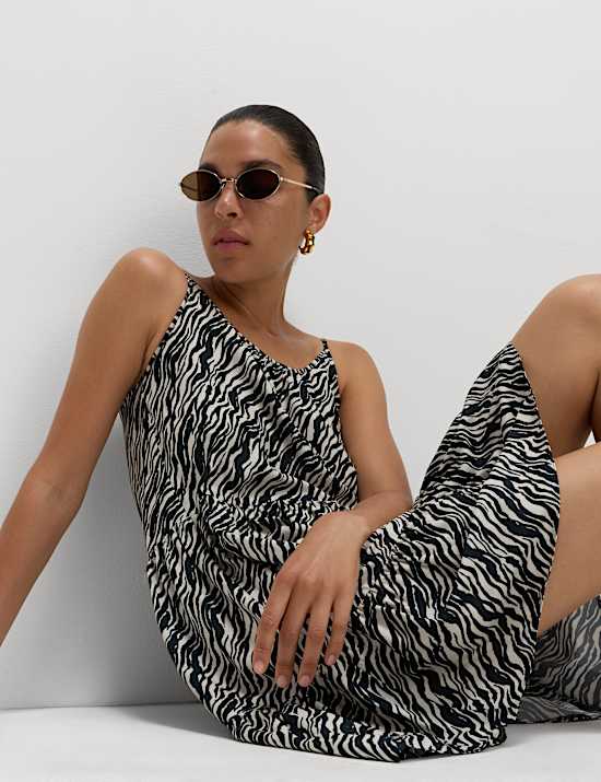 Mini Tiered Beach Dress