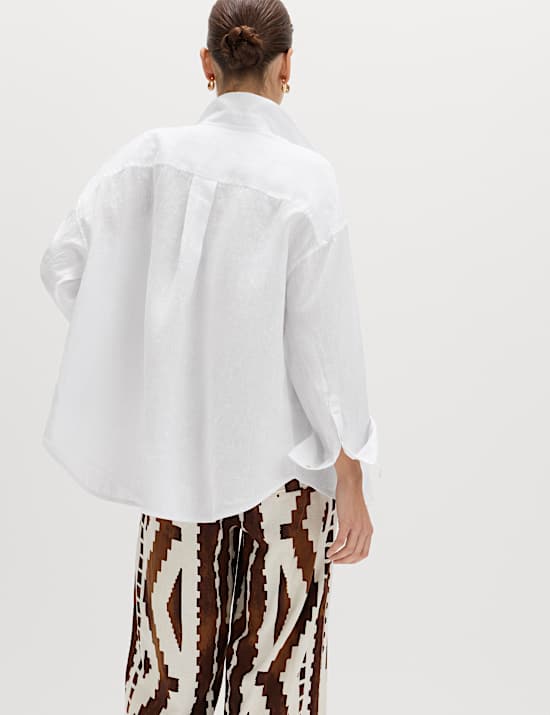 Pure Linen Relaxed Shirt