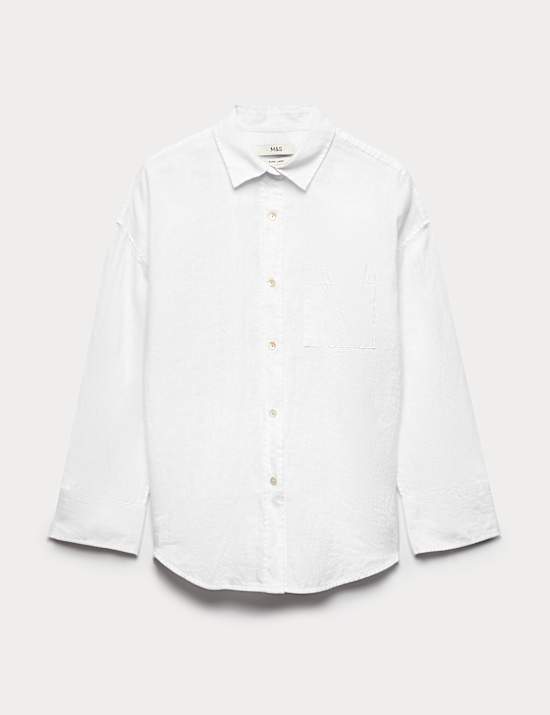Pure Linen Relaxed Shirt