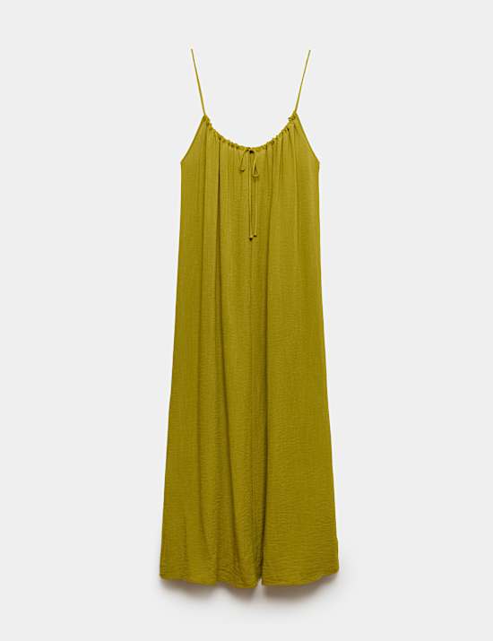 Strappy Tie Back Maxi Beach Dress