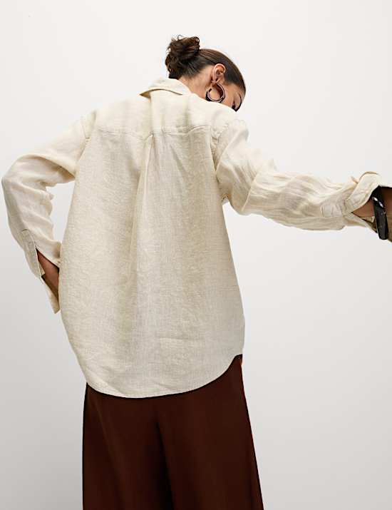 Pure Linen Relaxed Shirt