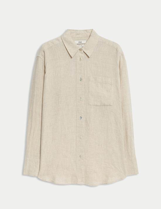 Pure Linen Relaxed Shirt