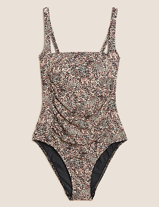 Tummy Control Printed Padded Swimsuit