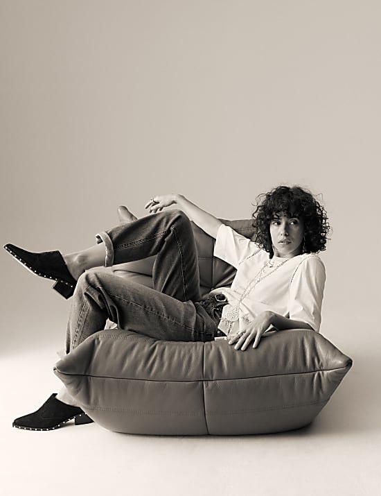 Pure Cotton Embroidered T-Shirt