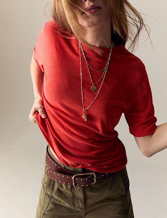 Modal Rich Oversized T-Shirt