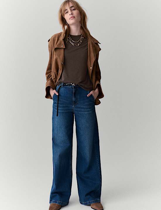 Kaus Oblong Oversized Bahan Kain Modal