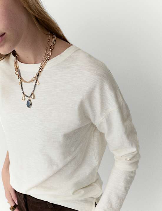 Pure Cotton Slub Top