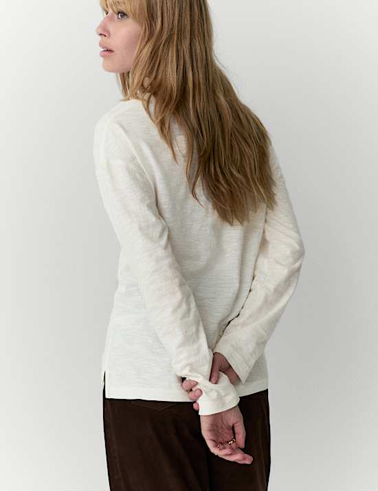 Pure Cotton Slub Top