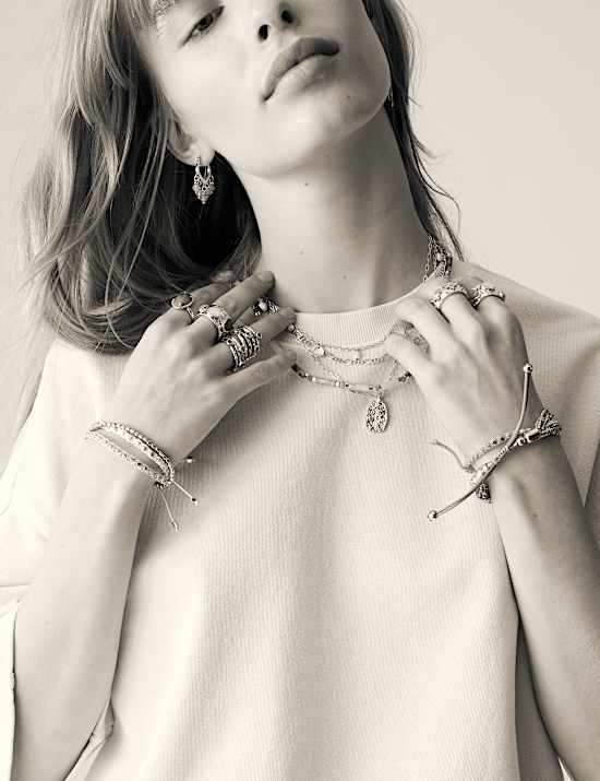 Pure Cotton Crew Neck Boxy Sweatshirt