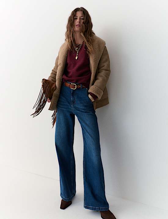 Cotton Rich Fleck Sweatshirt