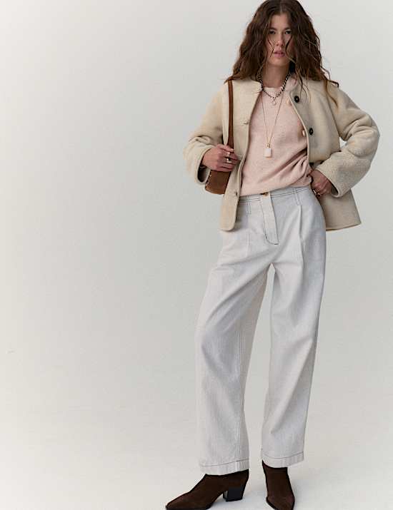 Cotton Rich Fleck Sweatshirt