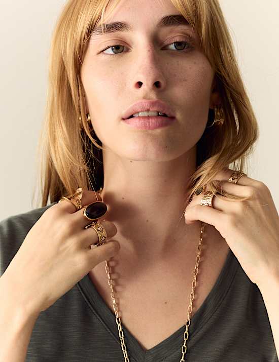 Modal Rich V-Neck Top