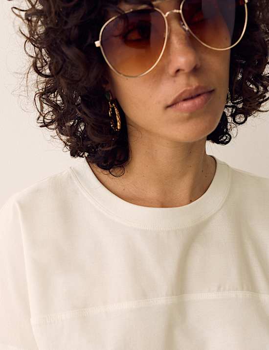 Puur katoenen T-shirt