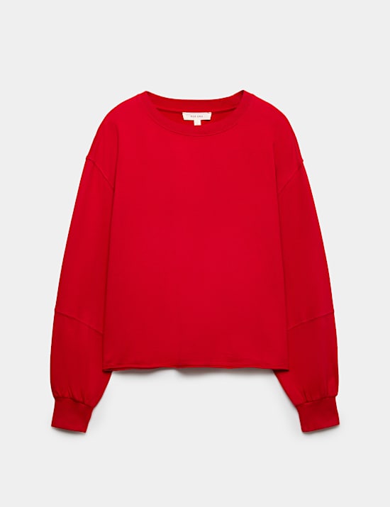 Pure Cotton Crew Neck Garment Dye T-Shirt