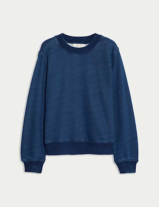 Cotton Rich Garment Dye Sweatshirt